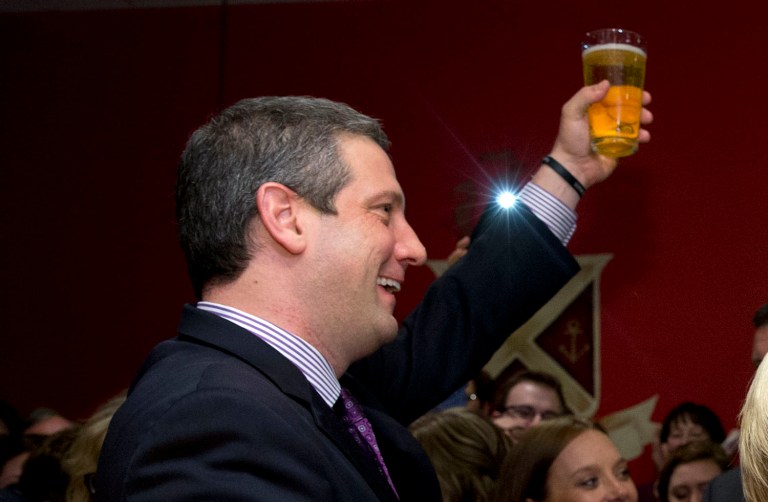 Tim Ryan is really not an ideal candidate for knocking Nancy Pelosi out of the party's top spot. (AP Photo/Carolyn Kaster)