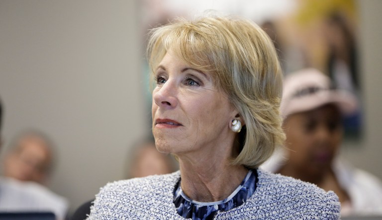 Betsy DeVos.