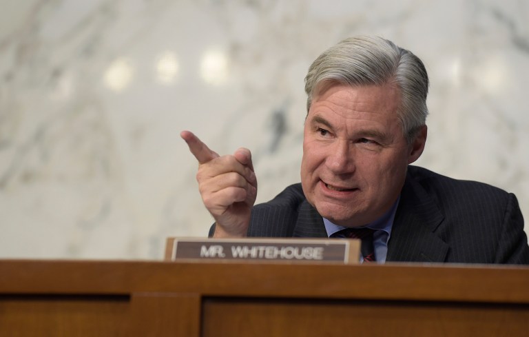 Democratic Sen. Sheldon Whitehouse said that Wall Street preferred Sen. Bernie Sanders to Hillary Clinton in the Democratic primary. (AP Photo/Susan Walsh)
