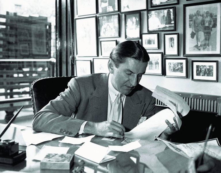 George Preston Marshall tried to prevent Baltimore from getting an NFL team. (AP Photo)