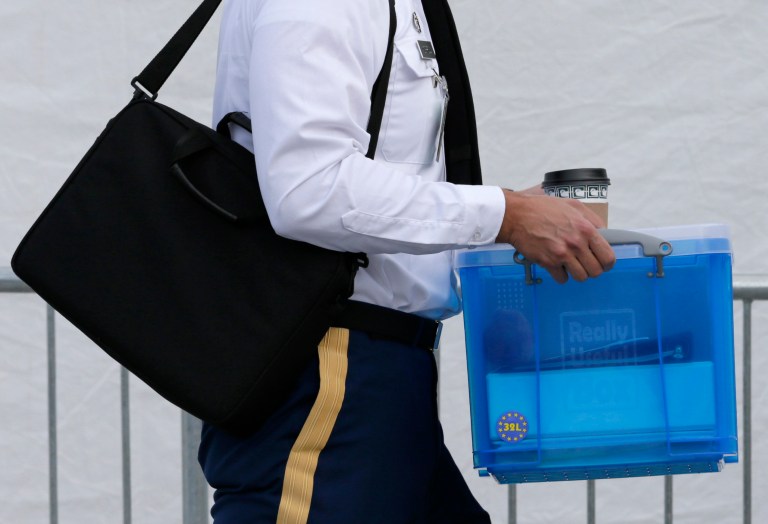 US official says individual involved in taking classified government information has been arrested. (AP Photo/Patrick Semansky, File)