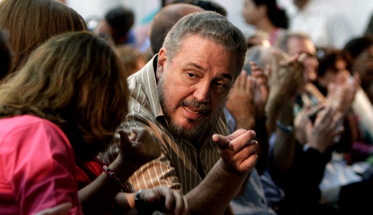 Cuban state media announced on Thursday that Fidel Castro Diaz-Balart, son of Cuban leader Fidel Castro, died at the age of 68. (AP Photo/Franklin Reyes)