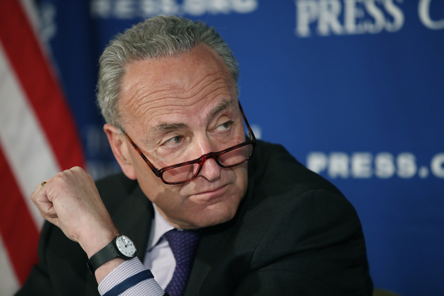 Schumer: Trump’s speech ‘far less important’ than other presidents