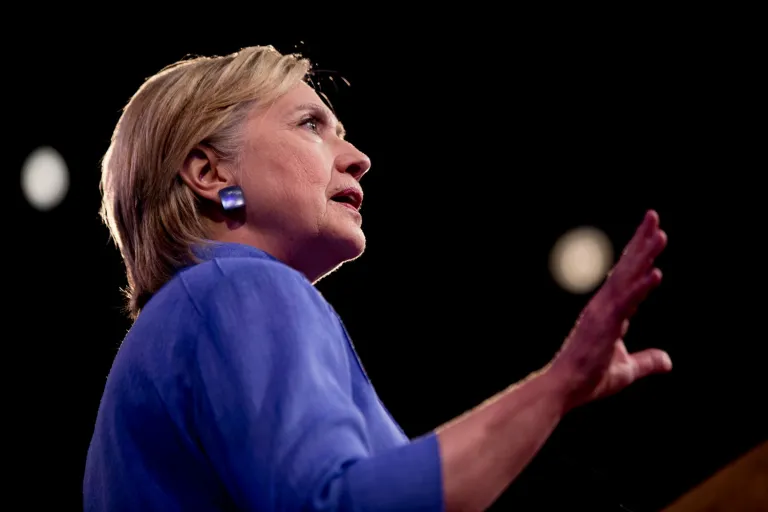 The Clinton campaign mocked Donald Trump's handling of his meeting with the president of Mexico. (AP Photo/Andrew Harnik)