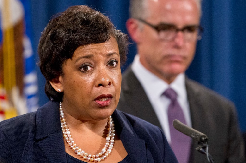 Loretta Lynch says election cycle interfering with criminal justice reform
