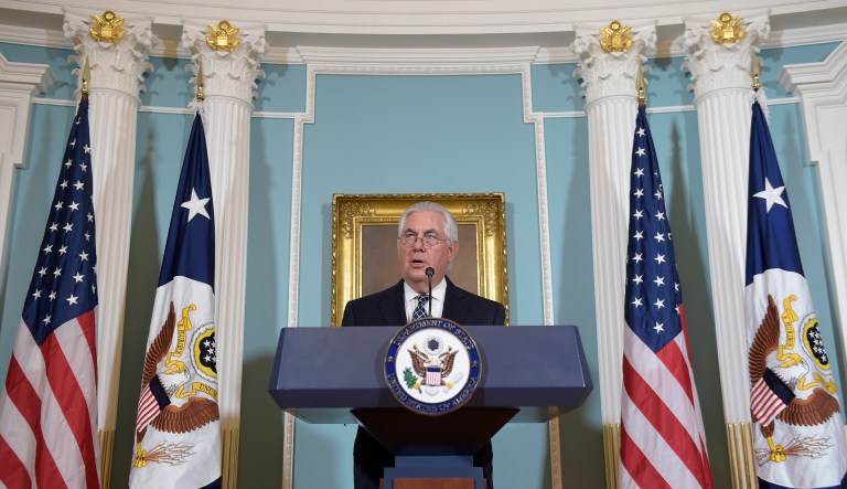 The new report released by Tillerson implied that discrimination against Christians can emanate from modern European popular opinion, as well. (AP Photo/Susan Walsh)