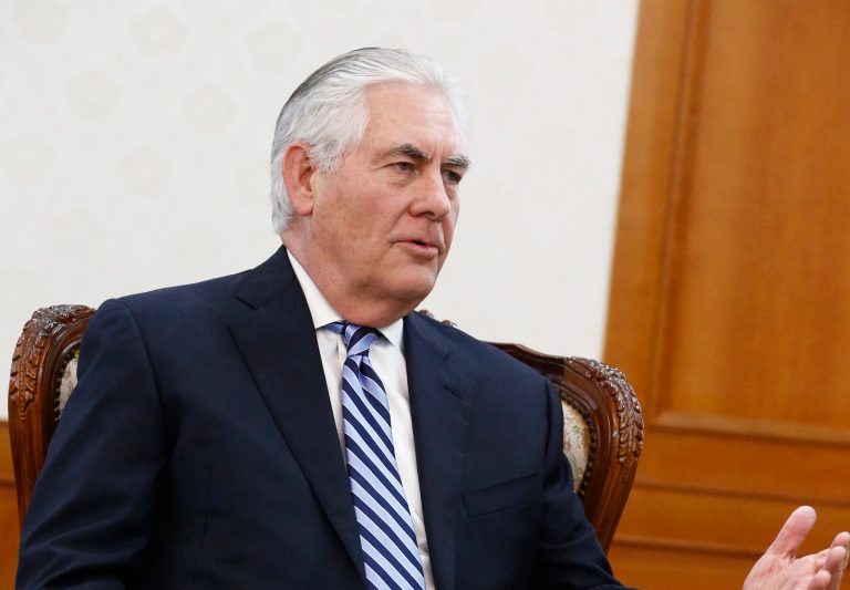 It’s not the first time that the United States top diplomat has skipped a NATO ministerial, Toner noted. (Jeon Heon-kyun/Pool Photo via AP)