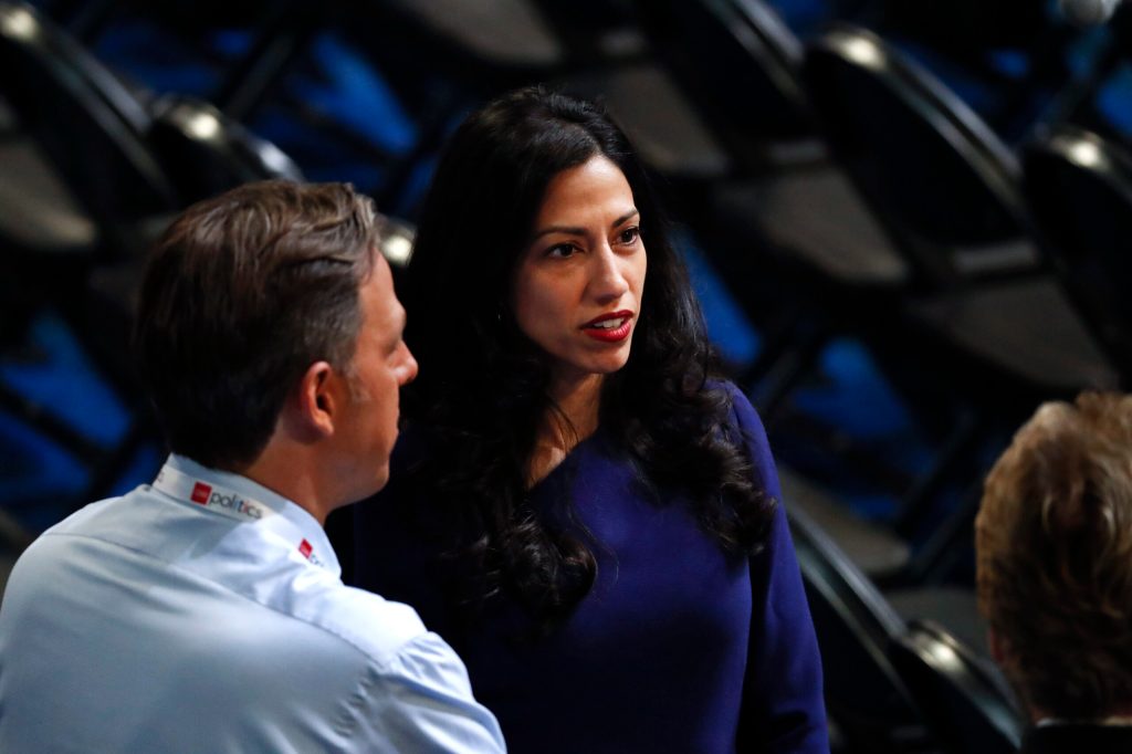 State: Abedin didn’t leave classified emails in her car