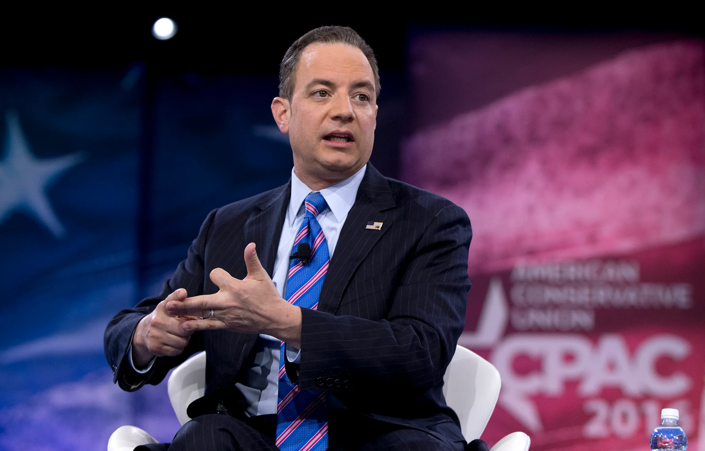 Priebus: Media add ‘fuel to the fire’ by replaying Trump violence