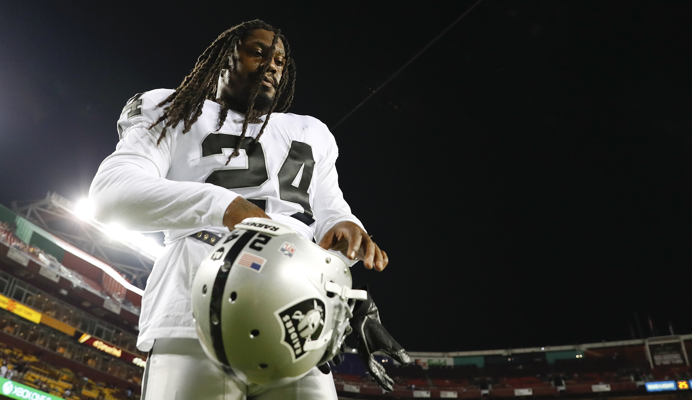 Trump slams NFL’s Marshawn Lynch for sitting during US anthem, standing during Mexican anthem
