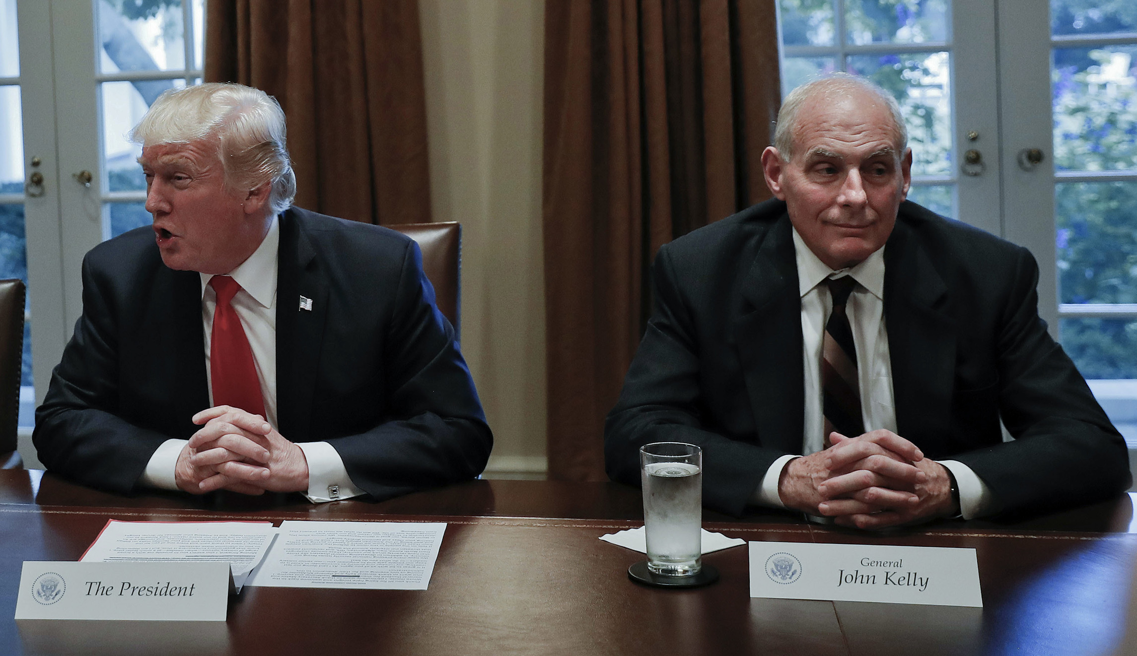 Trump on calling families of fallen troops: ‘Ask General Kelly’ if Obama called when his son died