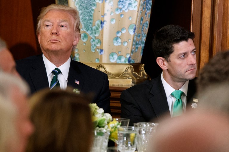 But it seems Ryan and Trump have learned that lesson too late. (AP Photo/Evan Vucci)