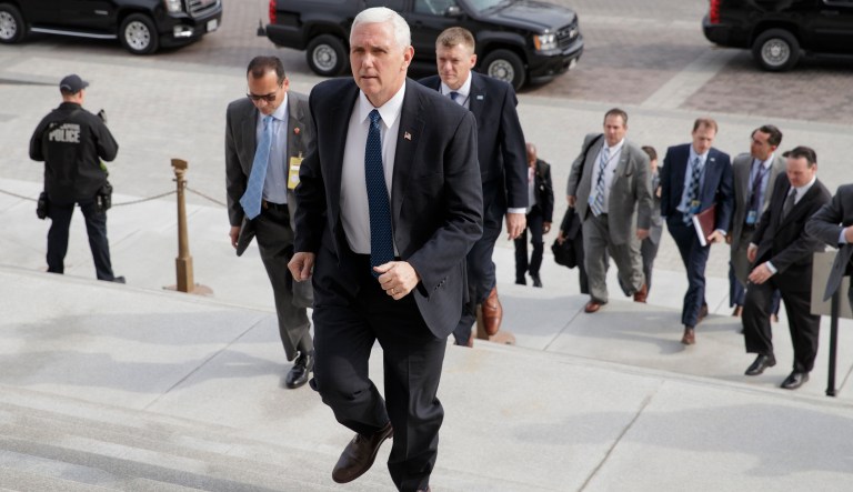Mike Pence will fly into San Antonio then travel down to McAllen, Texas, located in the southernmost tip of the Lone Star State. (AP Photo/J. Scott Applewhite, file)