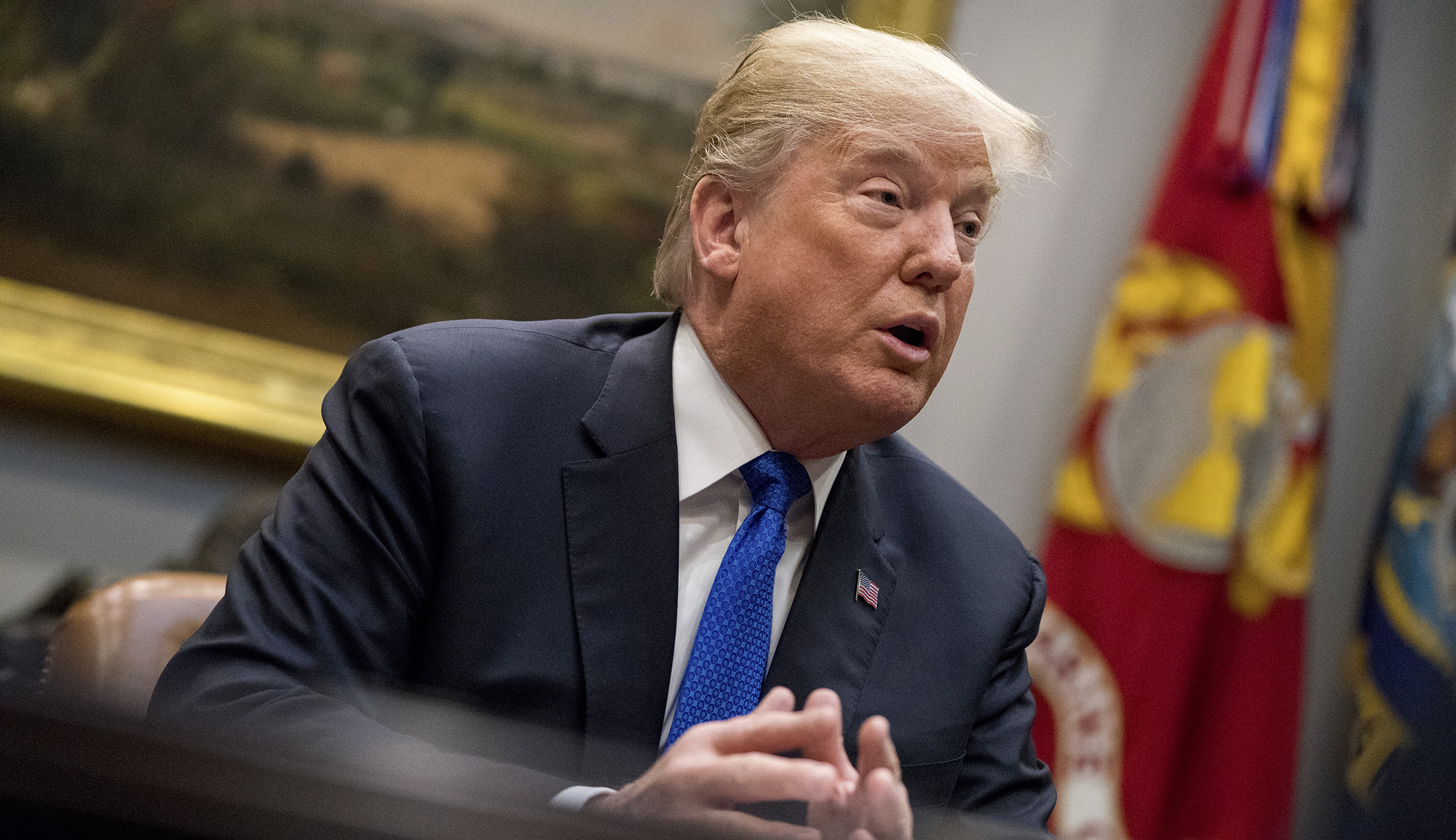 Trump attacks ‘Fake News Media’ over stock market milestone coverage