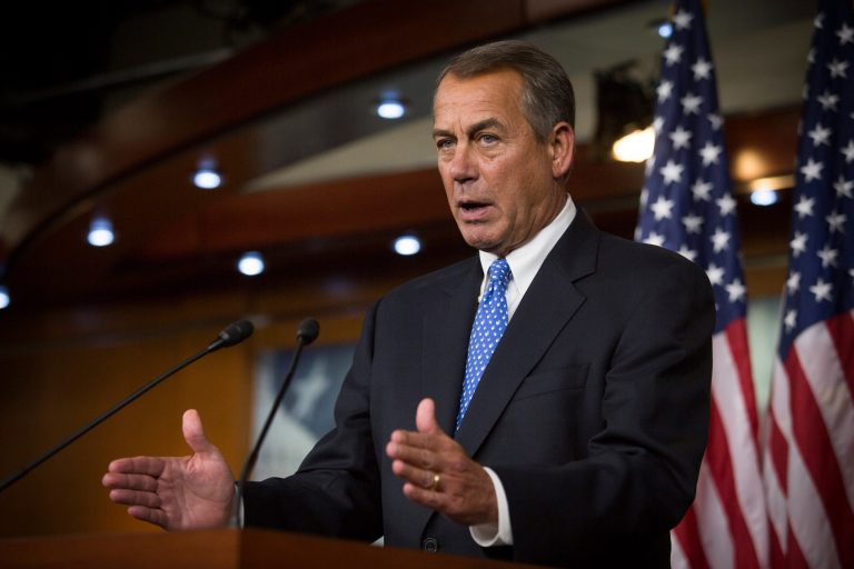 House Speaker John Boehner says his Republican conference is having trouble coming up with a plan to avoid hitting the government's fast-approaching debt limit, suggesting that even heavenly intervention wouldn't help. ÃÂ (Photo: Graeme Jennings/Washington Examiner file)
