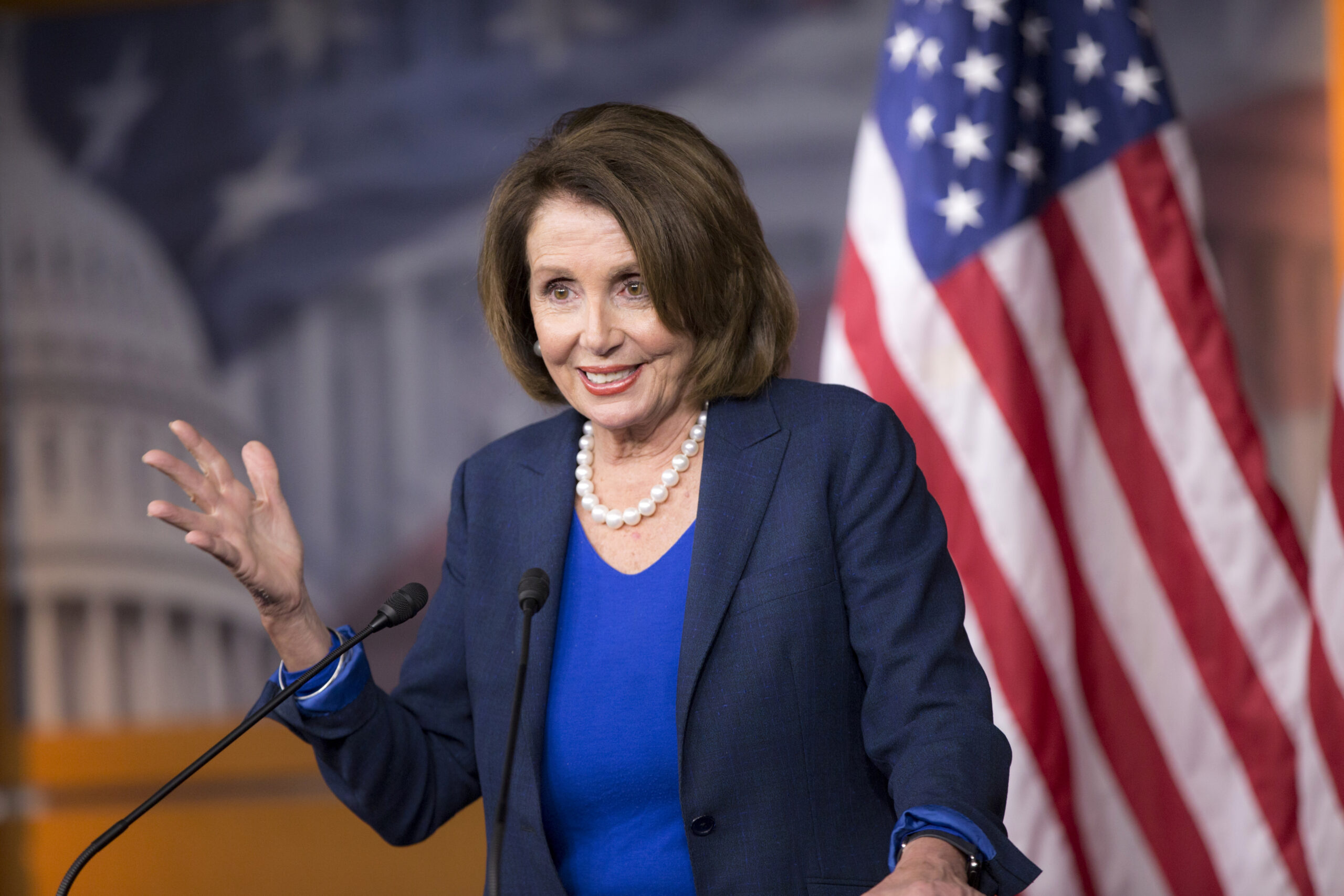 Pelosi to football players: ‘You shouldn’t be butting heads’