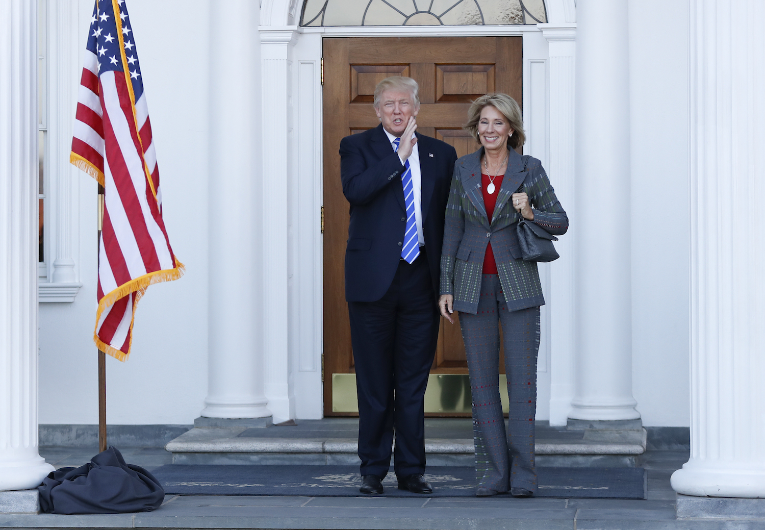Betsy DeVos, who never endorsed Trump, tapped as education secretary