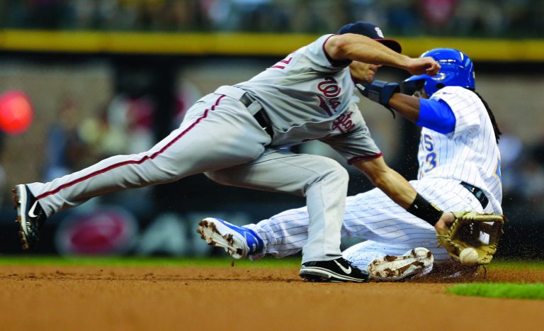 Nationals’ six-game winning streak ends in 6-0 loss to Breweres