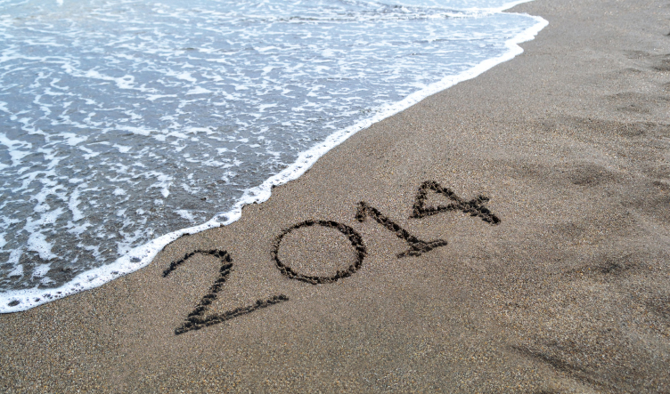 Obama waves goodbye to tough year
