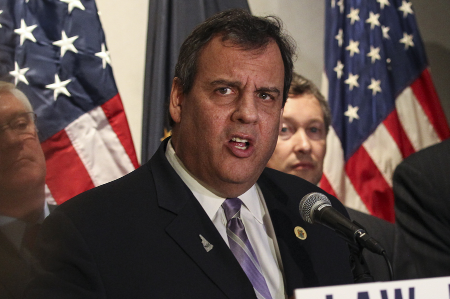 ‘Permission denied’: Christie refuses to take Trump questions during presser