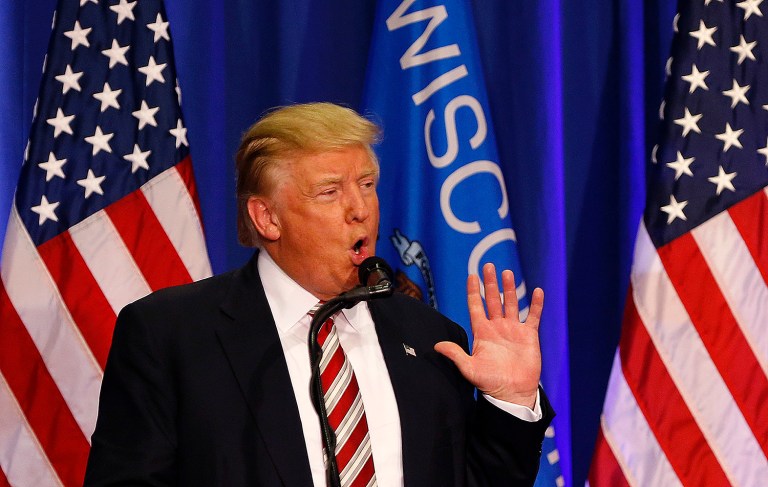 Trump's physician is no longer a member of the American College of Gastroenterology yet still uses the title. (AP Photo/Gerald Herbert)