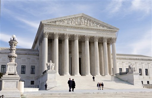 The U.S. Supreme Court Building Washington. (AP Photo/J. Scott Applewhite)