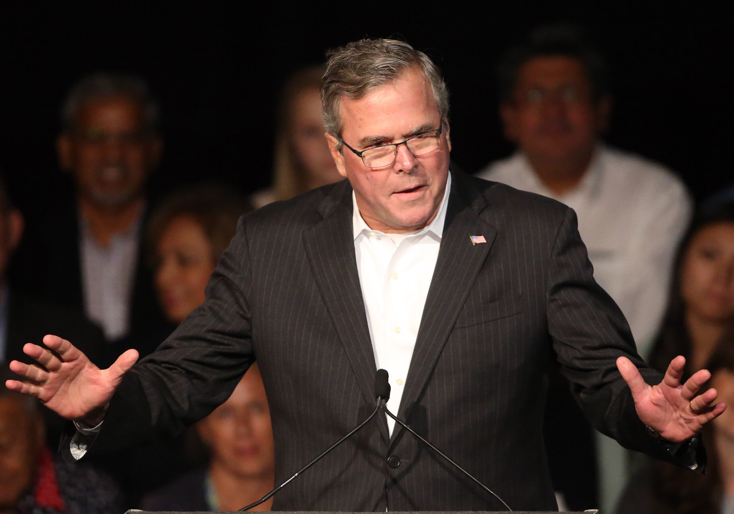 Jeb Bush takes a shot at Hillary Clinton’s ‘breathtaking’ jobs comments