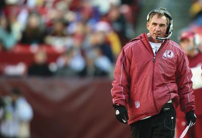 With one game remaining in his second season in Washington, Mike Shanahan has a 11-20 record coaching the Redskins.