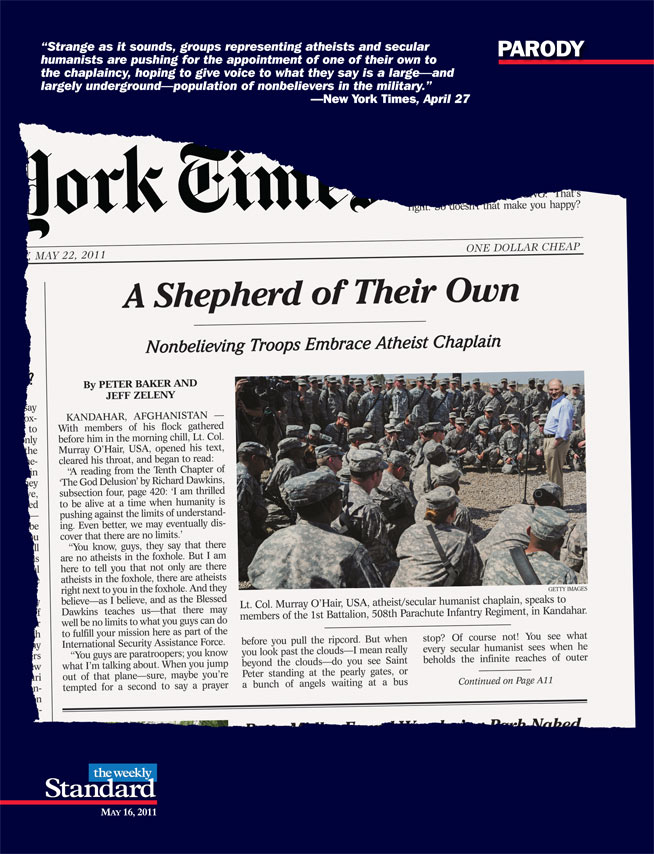 Preaching to the secular choir