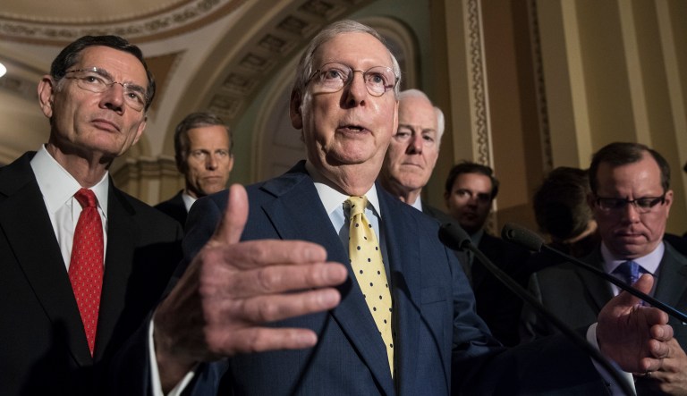 McConnell is calling the plan a 