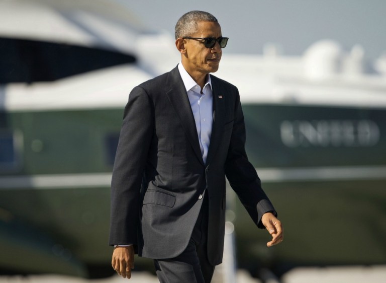 In his weekly address, President Obama said harsh rhetoric has worsened since he took office in 2009 and could push good people away from office. (AP Photo)