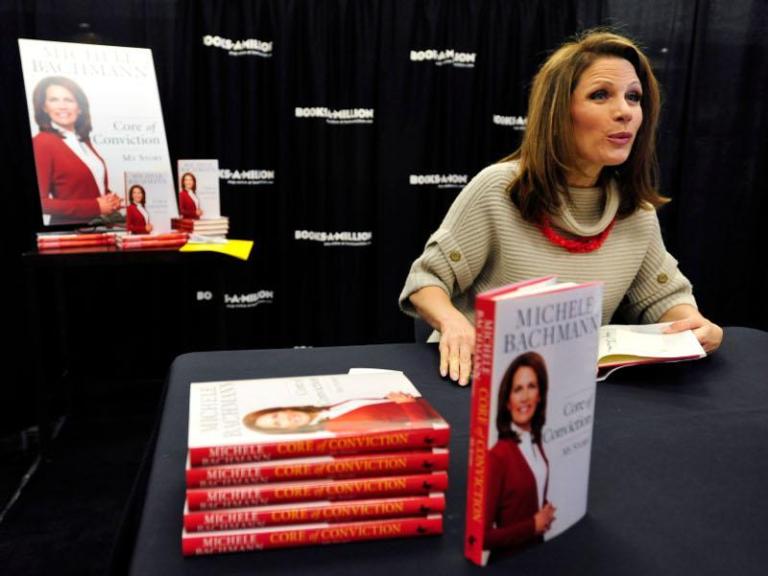 Bachmann sticks to guns despite drop in polls
