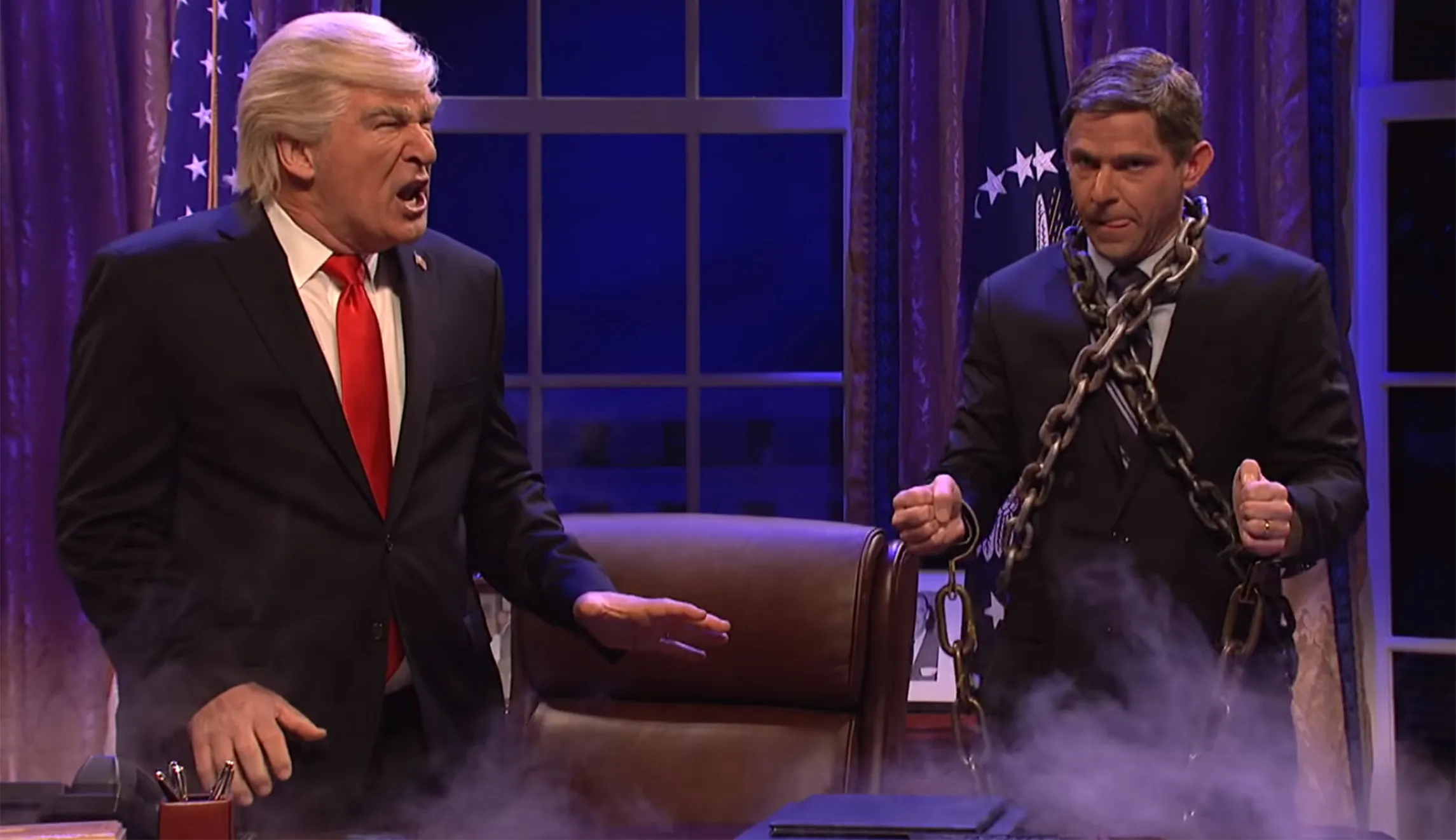 ‘Saturday Night Live’ parodies ‘A Christmas Carol’ with ghost of Michael Flynn visiting Trump