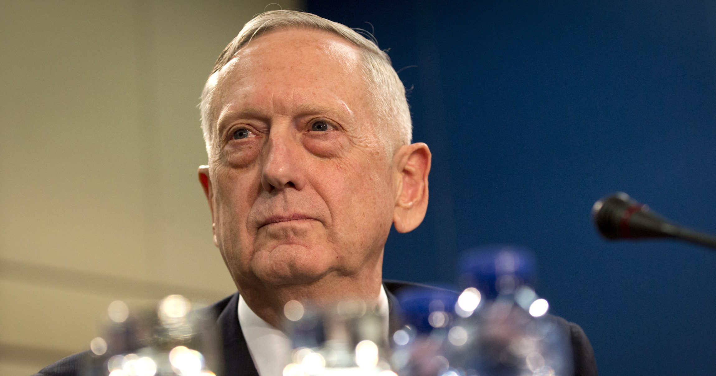 Mattis discusses budget with House Armed Services Committee in closed session