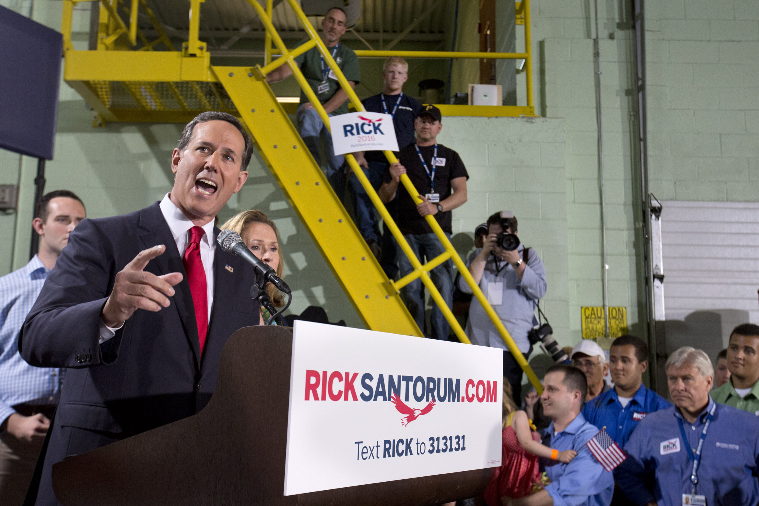 Santorum: ‘Take back America’ from big government, big business