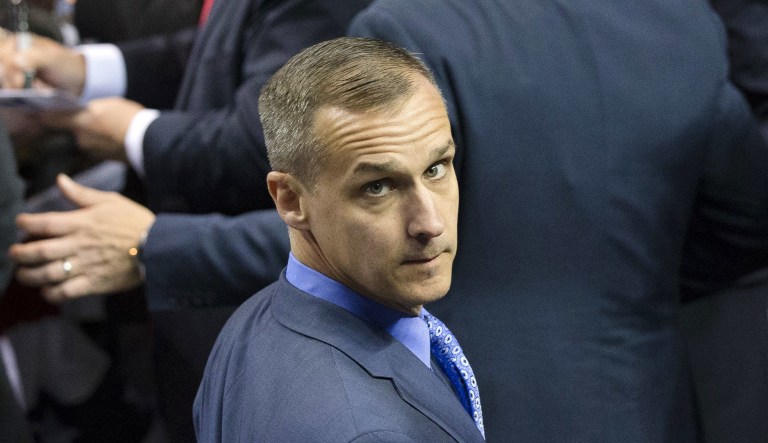 Lewandowski, since he was fired from the campaign in June 2016, has worked as a CNN contributor and political consultant. (AP Photo/John Minchillo, File)