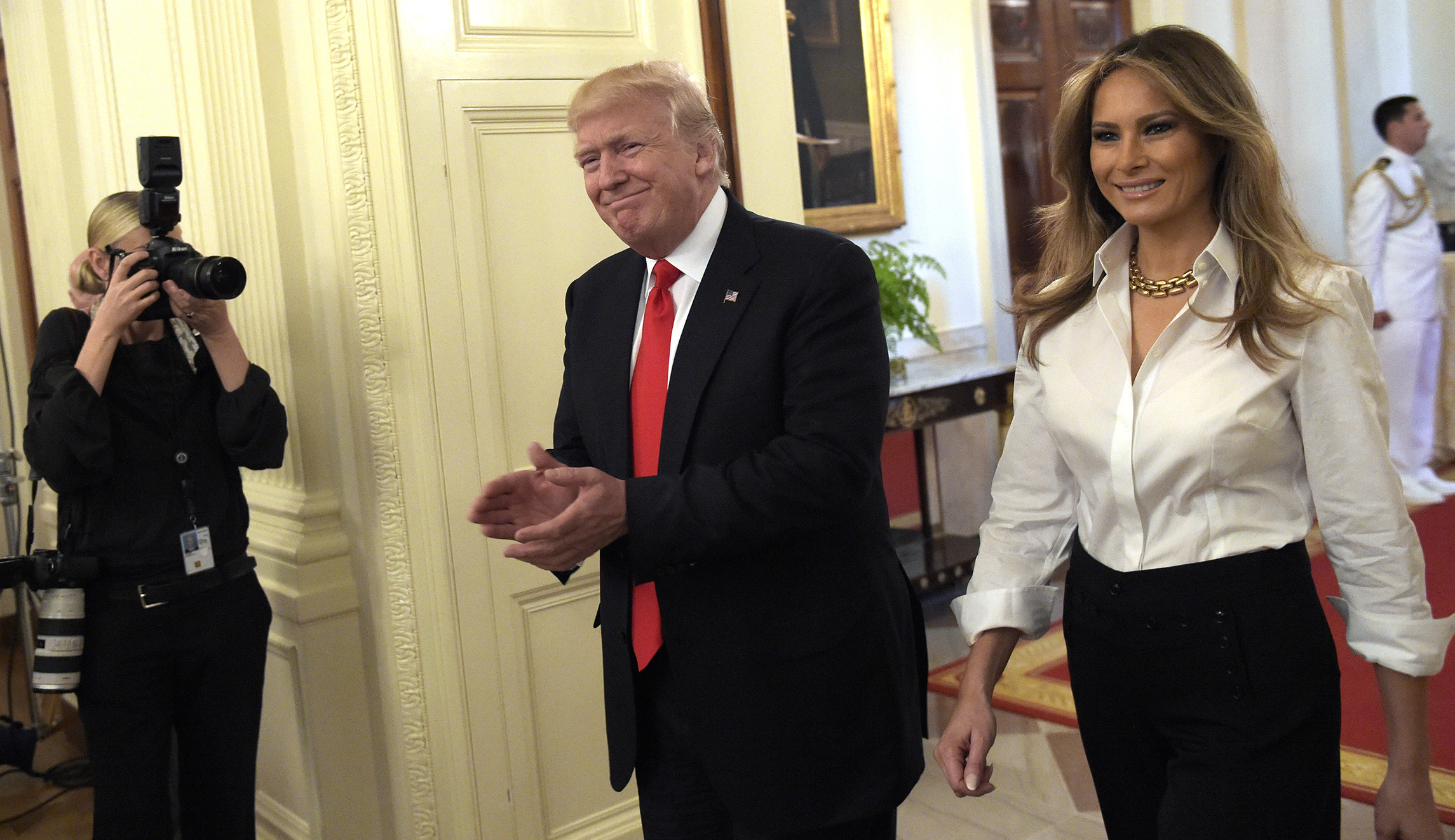 Trump wishes Melania a ‘wonderful’ Mother’s Day