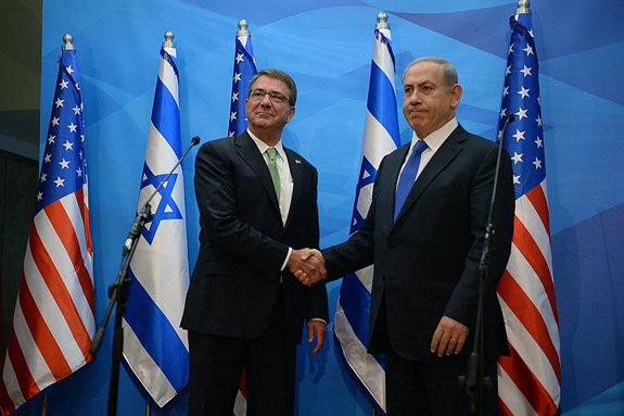 Pentagon Releases Photo of Angry Netanyahu