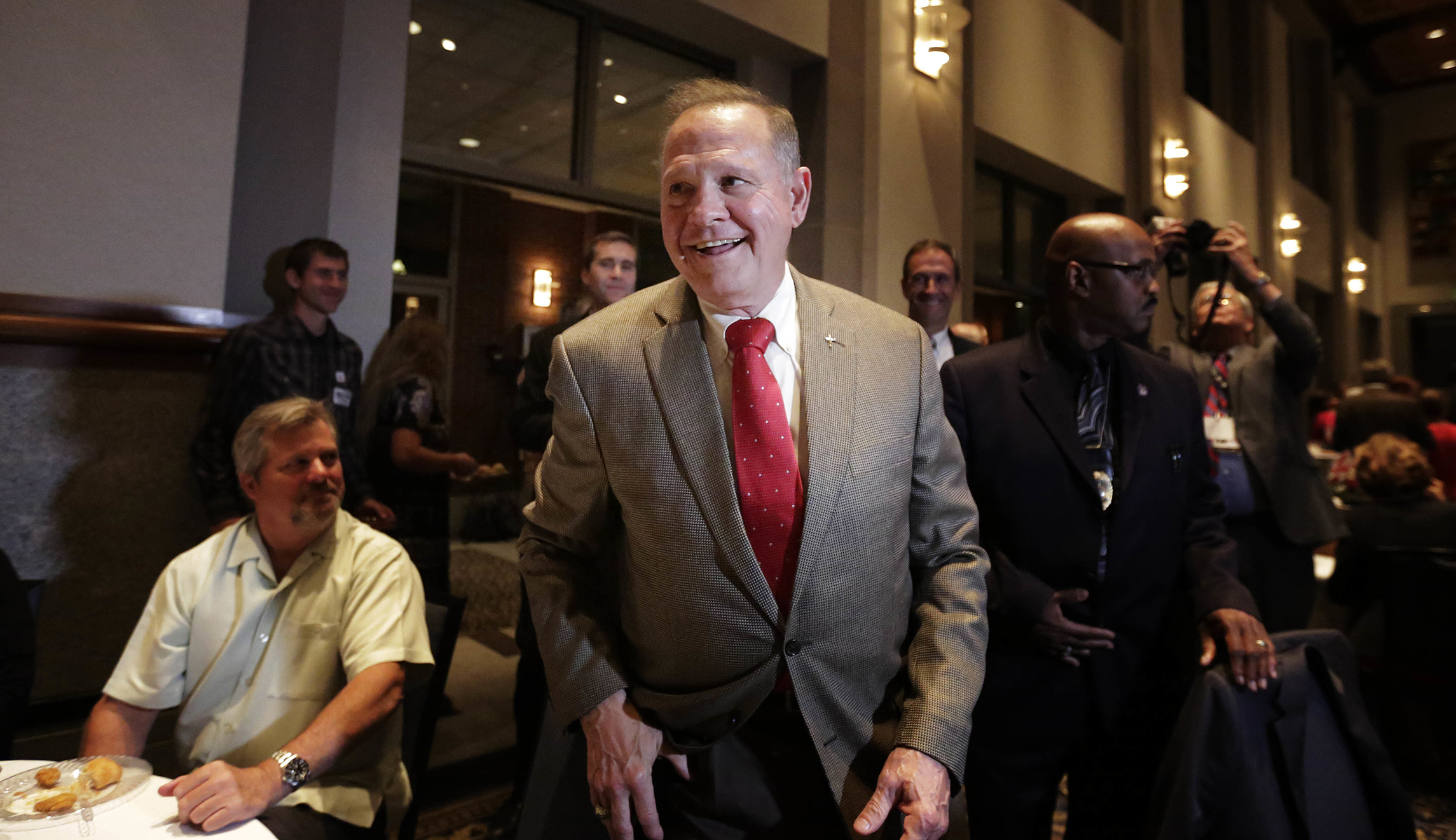White House on Roy Moore controversies: ‘We don’t agree with those comments’