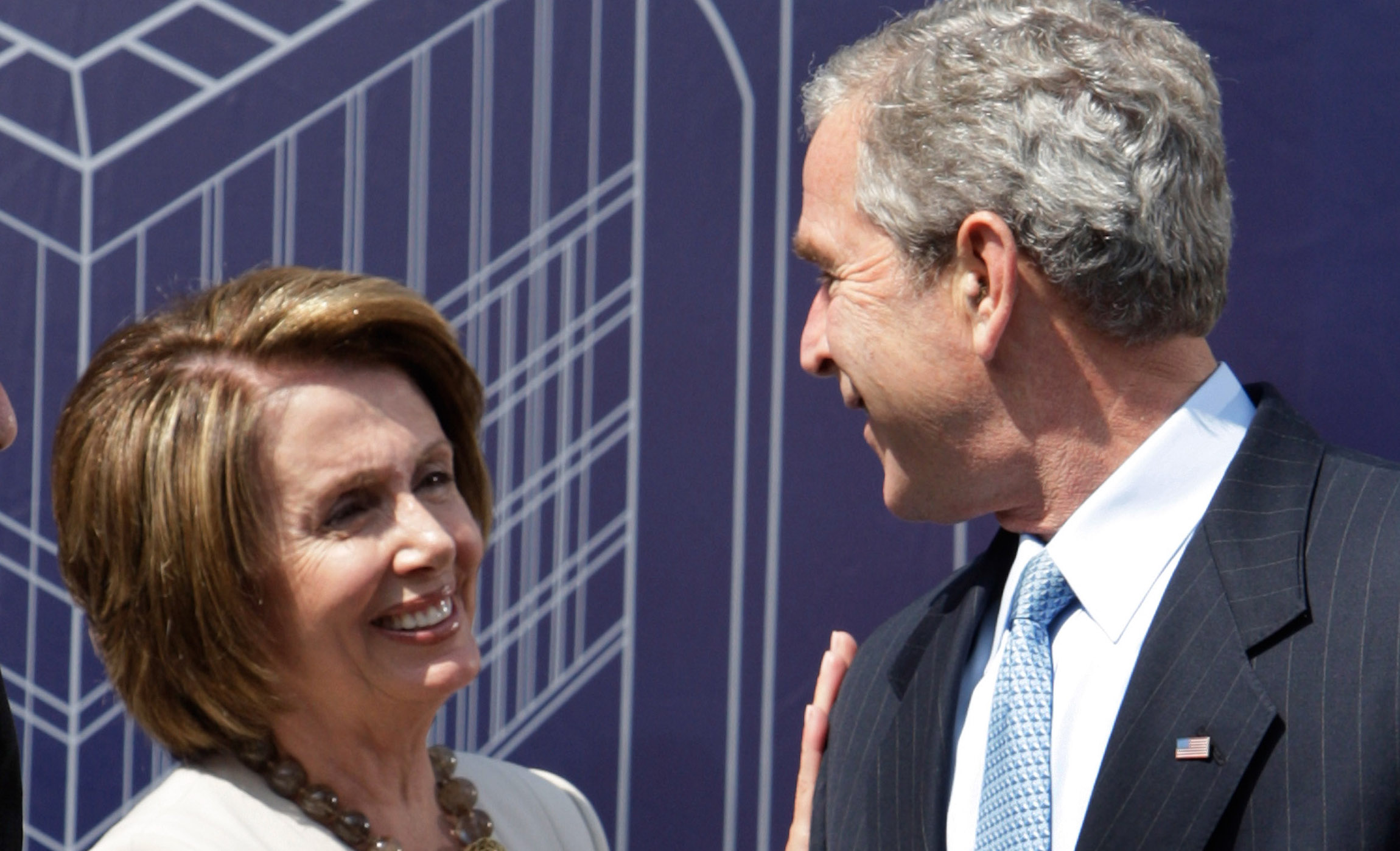 Pelosi nostalgic about Bush