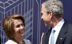 Pelosi nostalgic about Bush