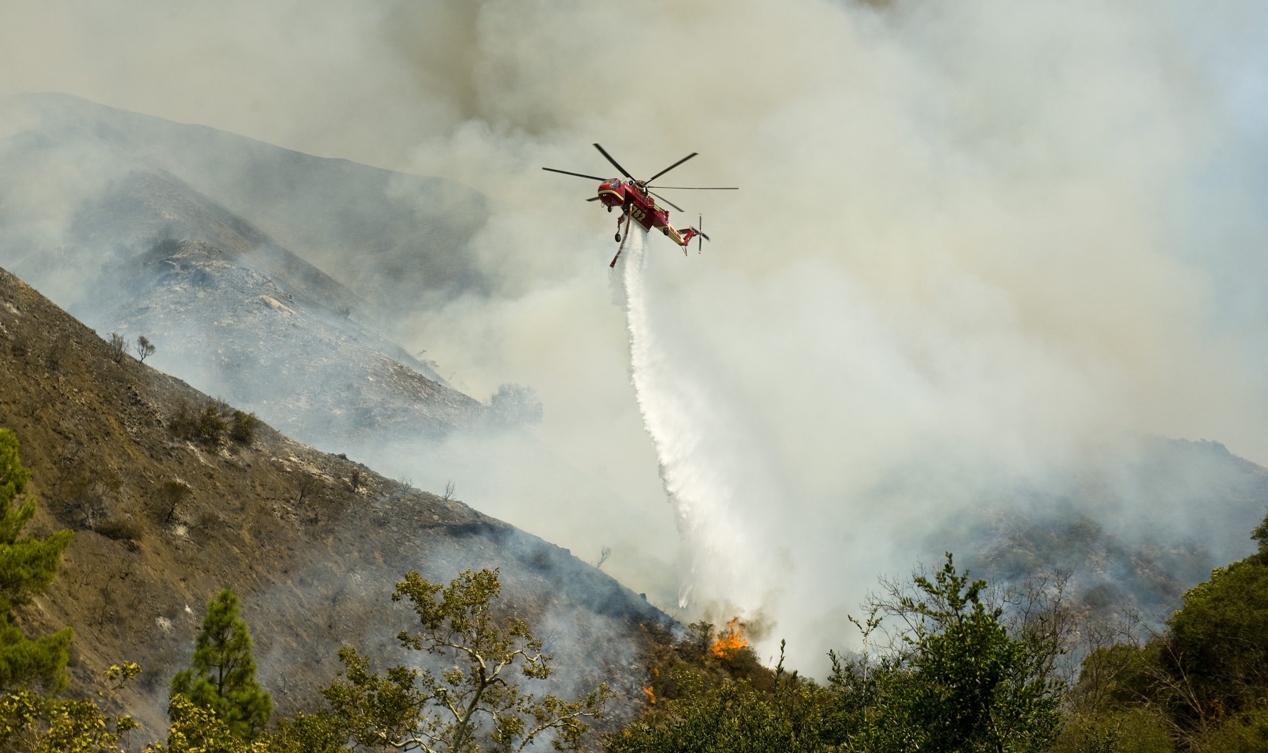 Homes near California fire ordered evacuated