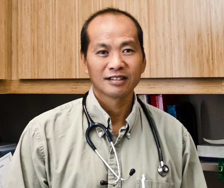 This undated photo provided by the Lawndale Christian Health Center in Chicago, shows Dr. Jerry Umanos, one of three physicians killed when an Afghan security guard opened fire on a group of foreign doctors at a hospital in Kabul, Afghanistan on Thursday morning, April 24, 2014. (AP Photo/Courtesy of the Lawndale Christian Health Center, Bernardo Barrios)