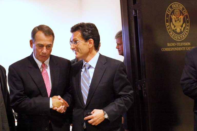 Cantor dismisses “trigger” taxes/defense cut fears
