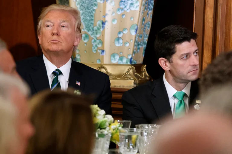 House Republican leaders on Thursday postponed a planned Thursday vote on a bill to repeal and replace Obamacare, after spending the last several days working with the White House to bring along enough conservative members to ensure its passage. (AP Photo/Evan Vucci)