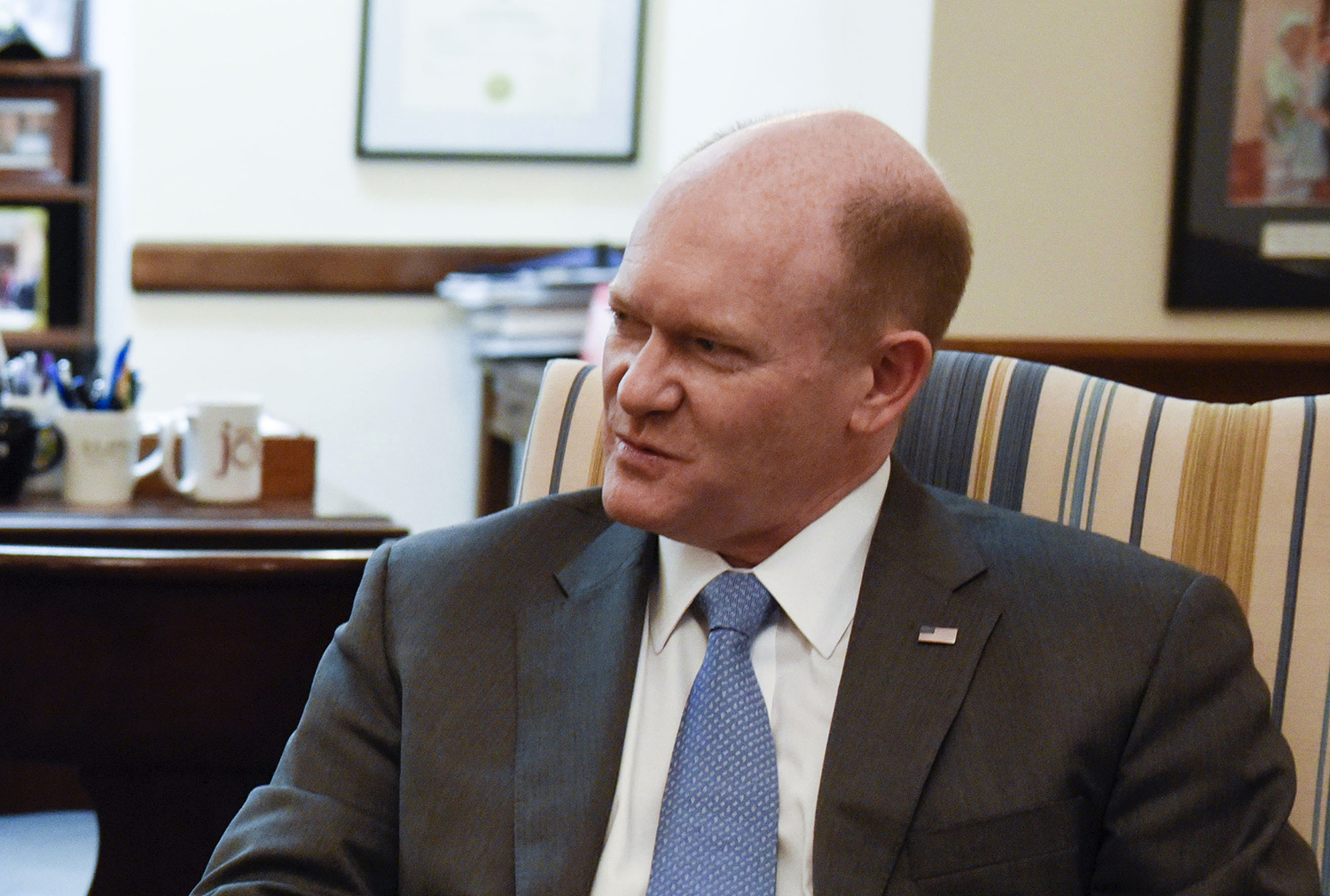 Democratic Sen. Chris Coons backtracks on Trump campaign-Russia claim