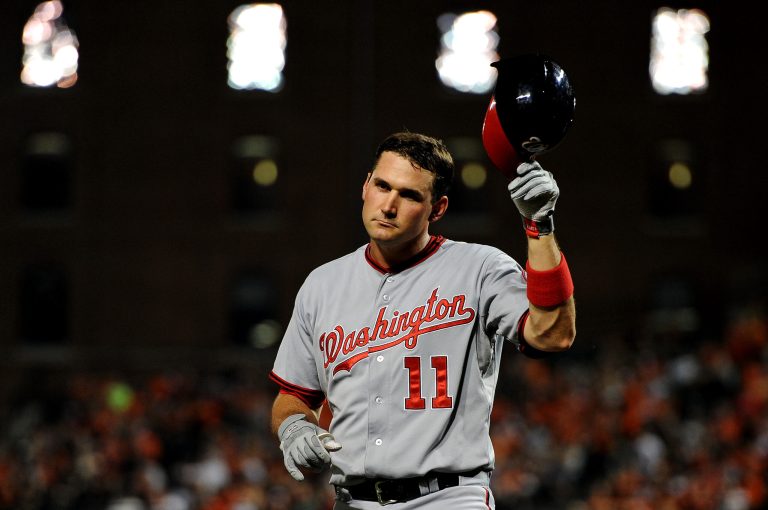 Patrick Smith/Getty Images
Ryan Zimmerman and the Nationals lineup have struggled this season, and the team has a league-worst .287 on-base percentage.