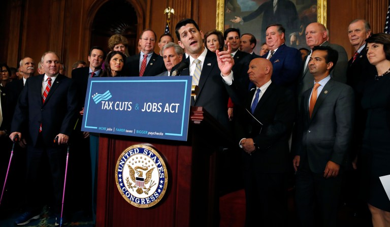 Critics of tax reform are off the mark - the tax plan gives strong rate reduction for every income level, with the biggest winners being middle-class families. (AP Photo/Jacquelyn Martin)