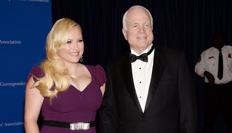 Meghan McCain said she was 