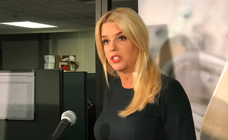 Florida Attorney General Pam Bondi said Friday that her state 
